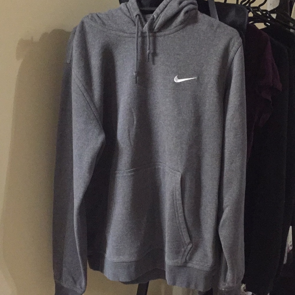NIKE GREY SWEATSHIRT HOODIE